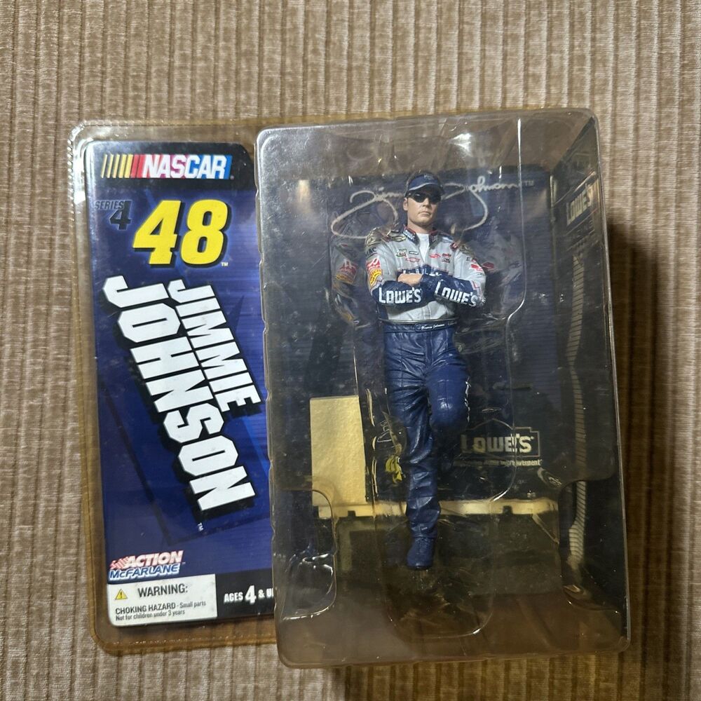 Action McFarlane NASCAR Jimmie Johnson #48 Lowe's Racing Series 4 Crossed Arms